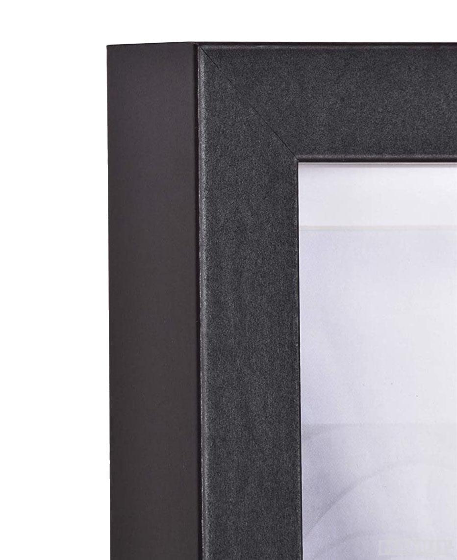 BLOCK FRAME MDF BLACK 13X18CM WITH MOUNT FOR 10X15CM PHOTO 
