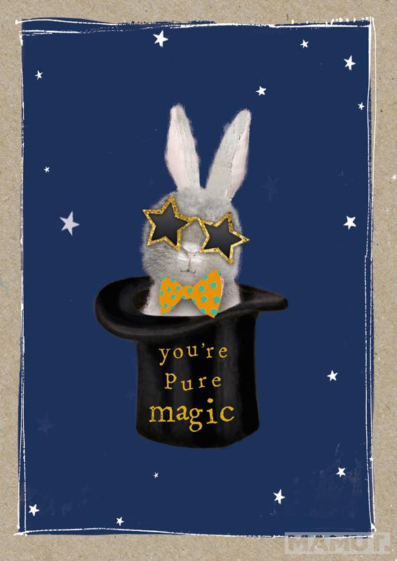 Čestitka FANCY PANTS MAGIC 