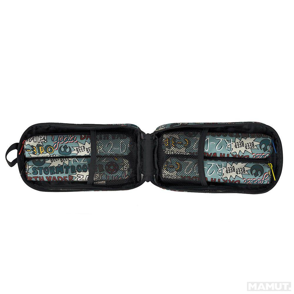 Torbica PENCIL CASE-BACKPACK WITH 4 EMPTY PENCIL CASES STAR WARS 