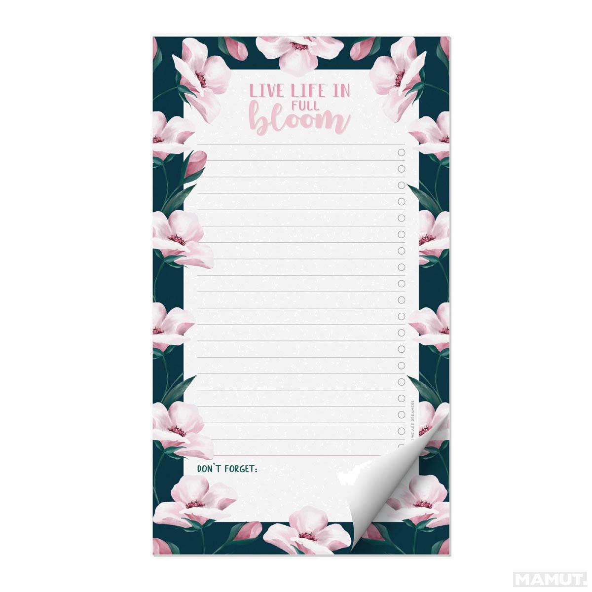 Notes PAPER THOUGHTS Flower Bloom 