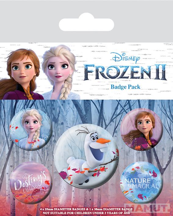 Set Bedževa FROZEN 2 BADGEPACK 