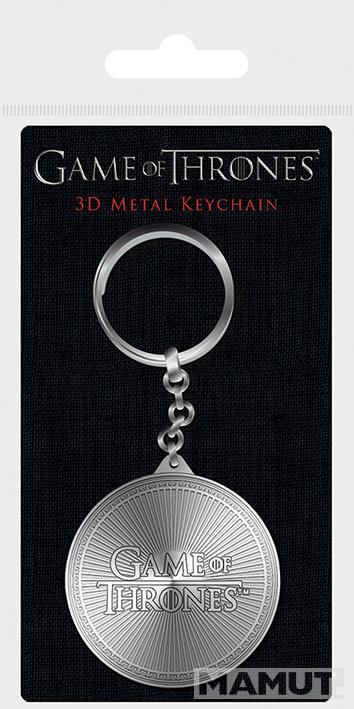 Privezak za Ključeve GAME OF THRONES LOGO METAL KEYCHAIN 