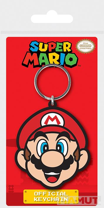 Privezak za Ključ SUPER MARIO MARIO RUBBER KEYCHAIN 