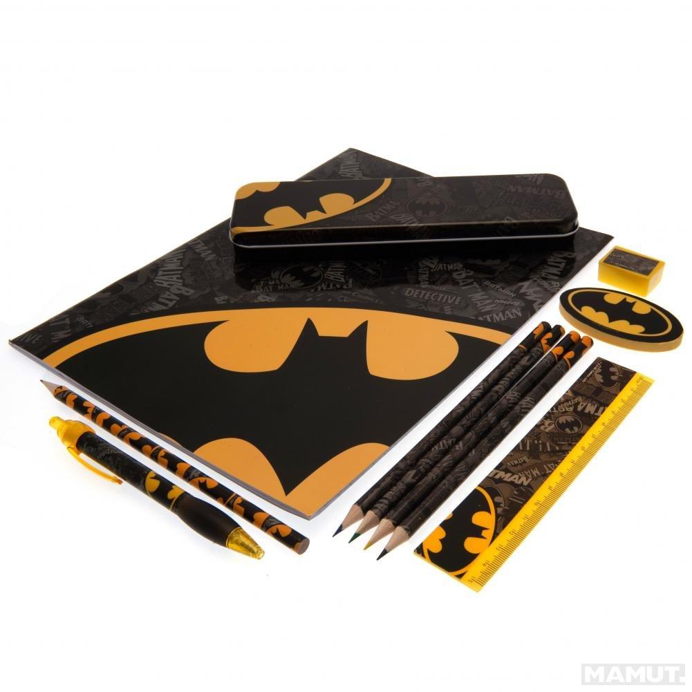 Školski set BATMAN BUMPER STATIONERY ZIP BAG CDU 8 