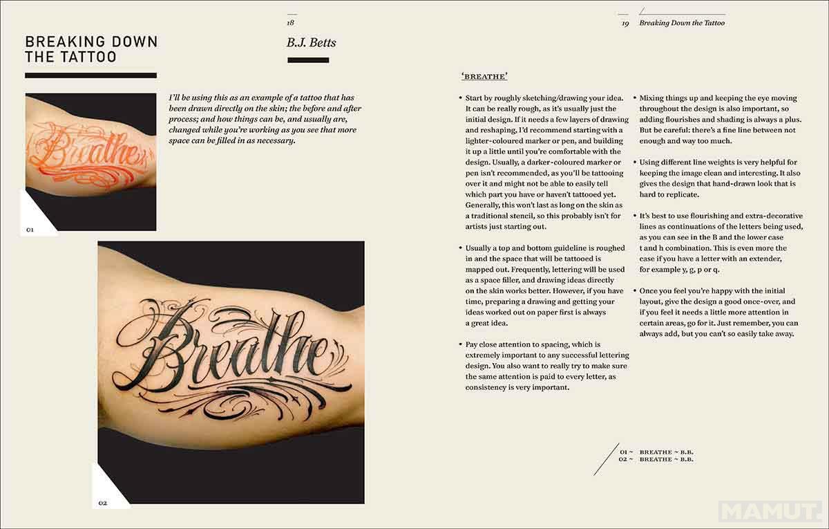 THE GRAPHIC ART OF TATTOO LETTERING 