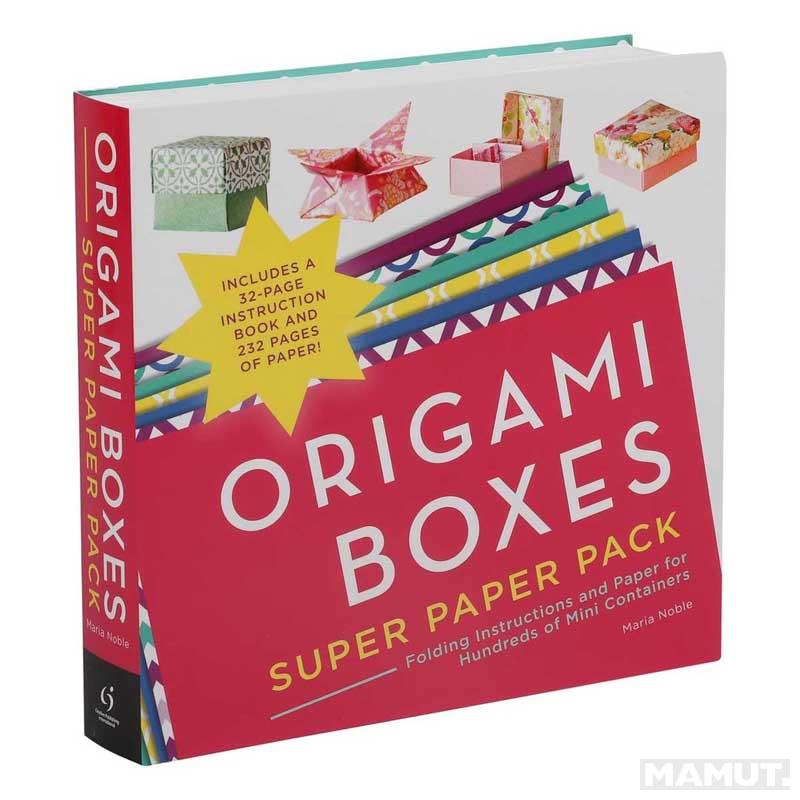 ORIGAMI BOXES SUPER PAPER PACK 