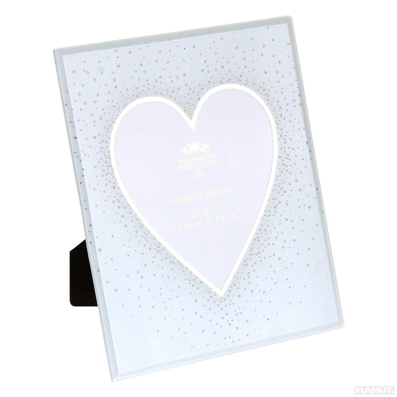 Ram za slike 13x18cm HEART & SILVER 