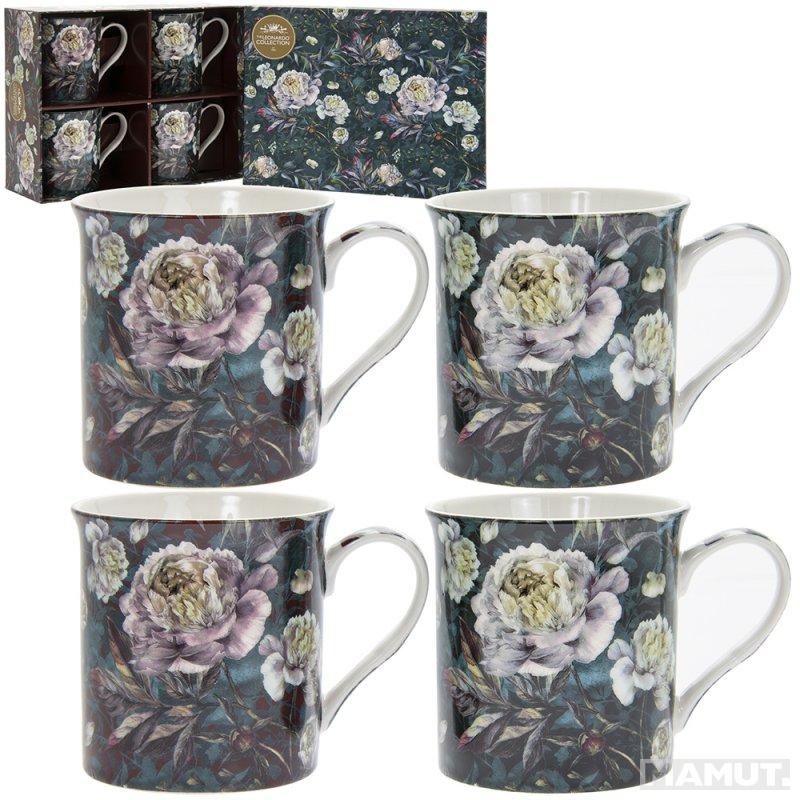 Set od 4 šolje CHRYSANTHEMUM 