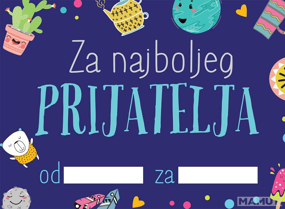 Popuni i pokloni ZA NAJBOLJEG PRIJATELJA 