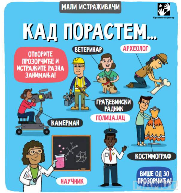 KAD PORASTEM Mali istraživači 