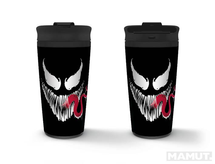 VENOM FACE PUTNA ŠOLJA Metal 