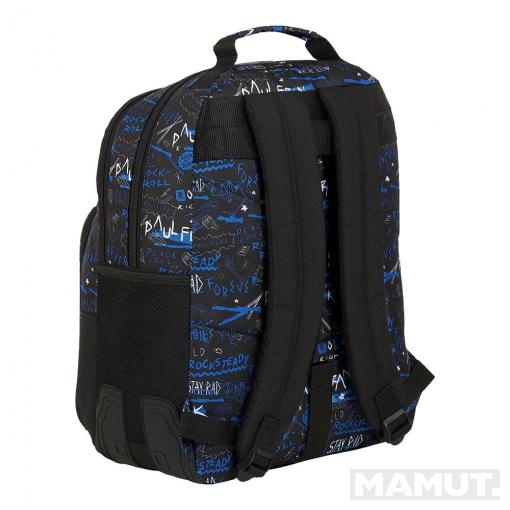 Školski Ranac DOUBLE BACKPACK REINFORCED PAUL FRANK ROCK N ROLL 