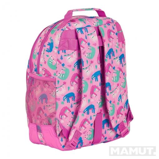 Školski Ranac DOUBLE BACKPACK REINFORCED CORNERS SLOTH 