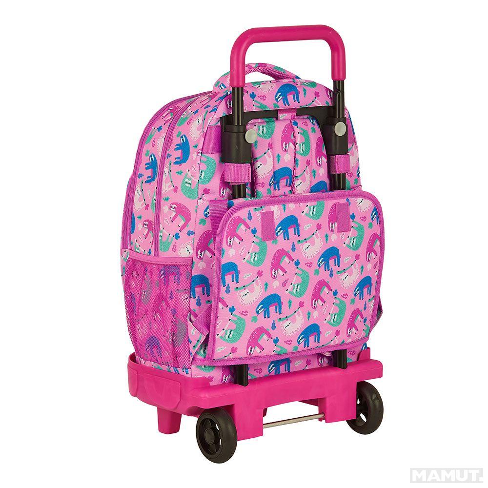 Školski Ranac BACKPACK WIH WHEELS COMPACT REMOVABLE SLOTH 