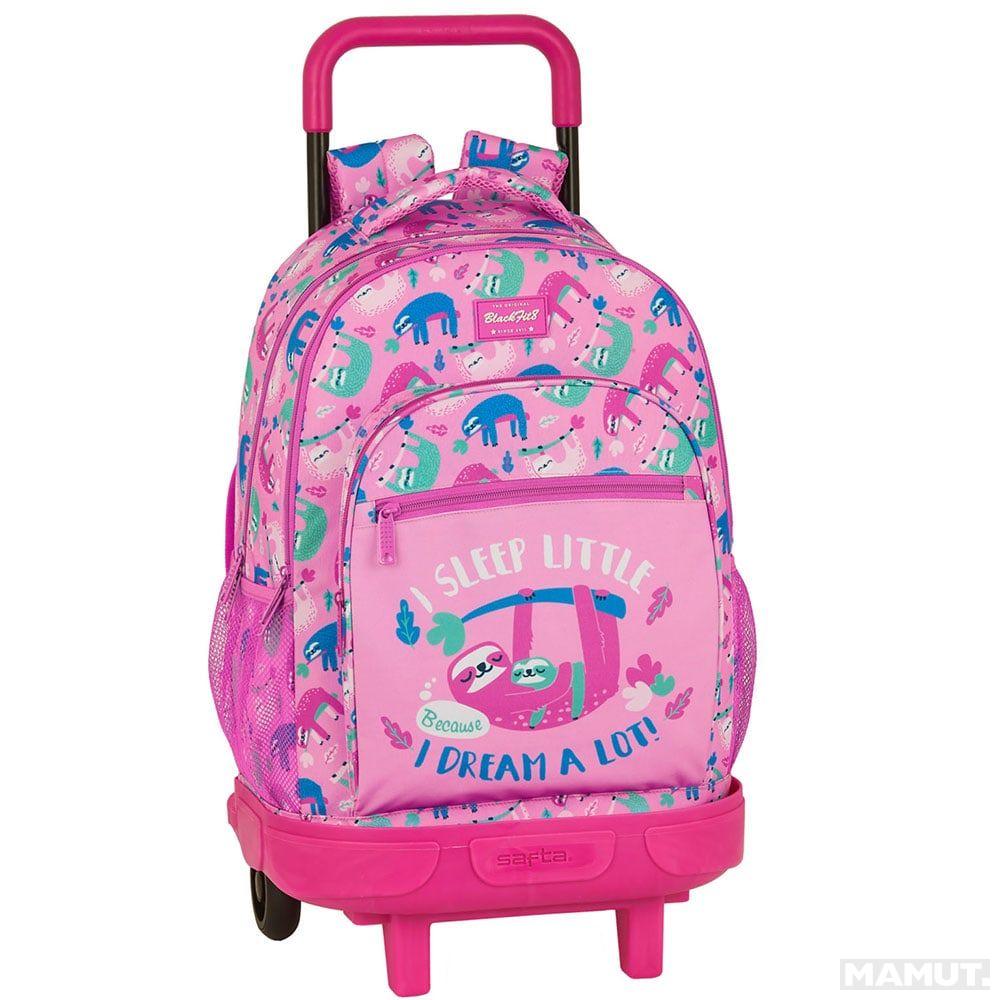 Školski Ranac BACKPACK WIH WHEELS COMPACT REMOVABLE SLOTH 