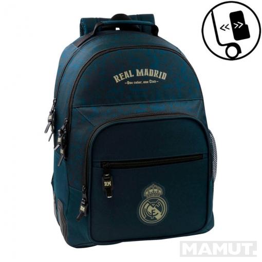Školski Ranac DOUBLE BACKPACK REINFORCED REAL MADRID 