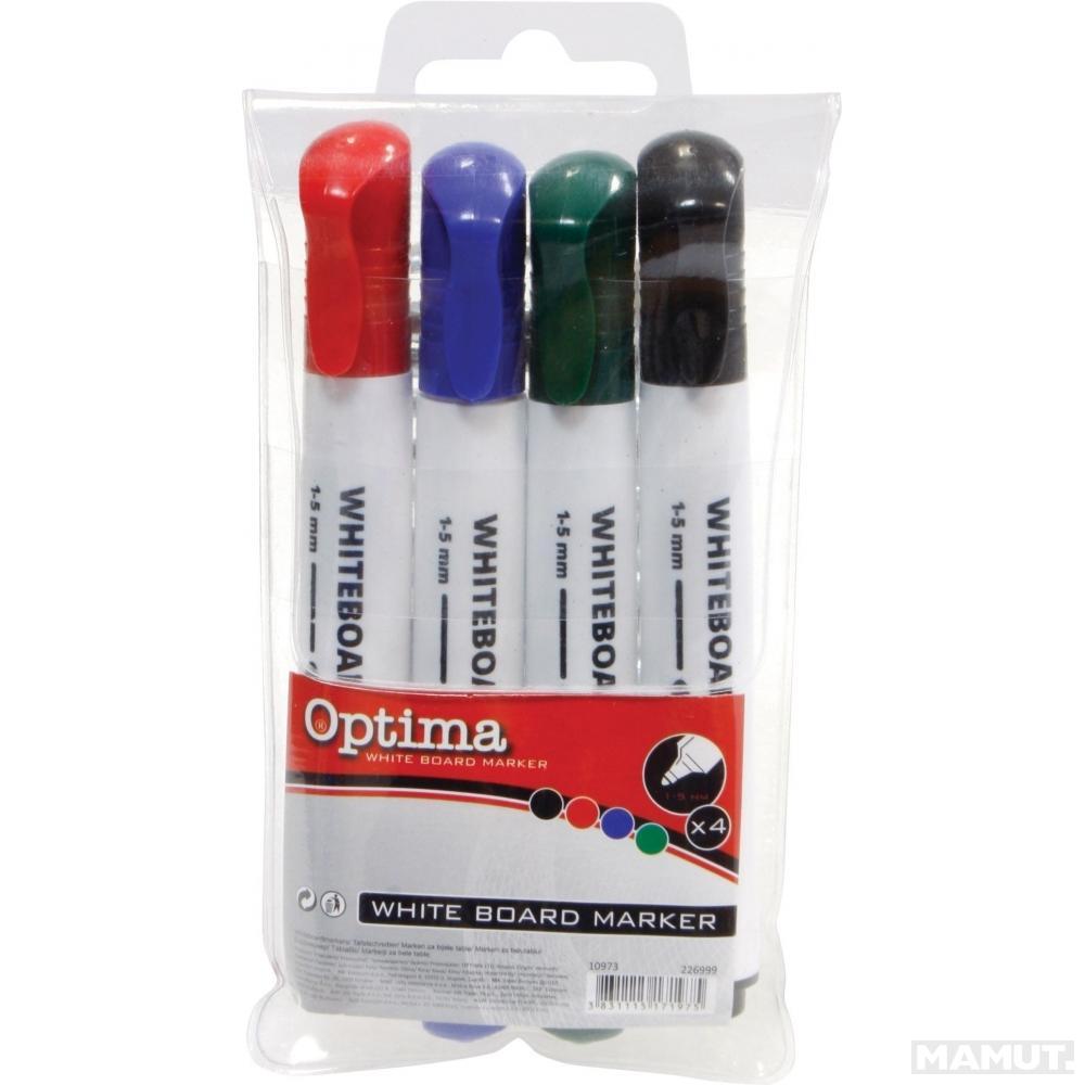 OPTIMA MARKER ZA BELU TABLU SET 4 KOM 