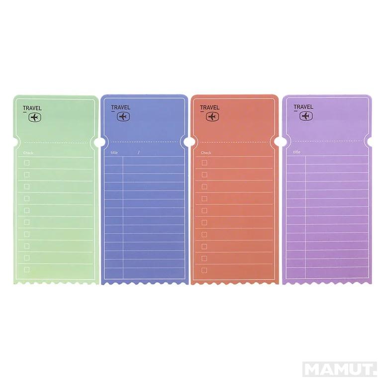 Stiker blok TO DO LIST 128×58mm - 4 boje 