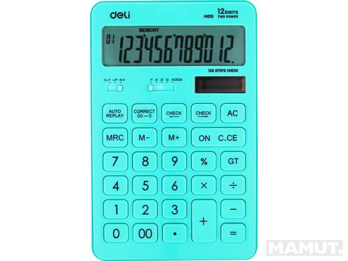 DELI Kalkulator, zeleni macaron 