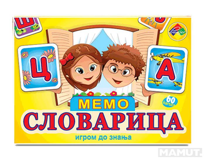 Igra memorije SLOVARICA 