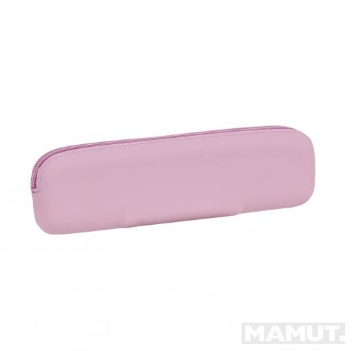Školska pernica NARROW PENCIL CASES SILICONE PINK 
