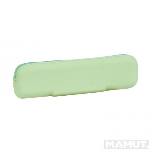 Školska pernica NARROW PENCIL CASES SILICONE GREEN 