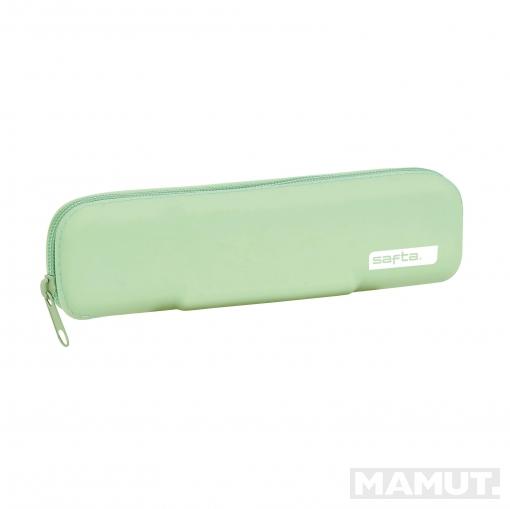 Školska pernica NARROW PENCIL CASES SILICONE GREEN 