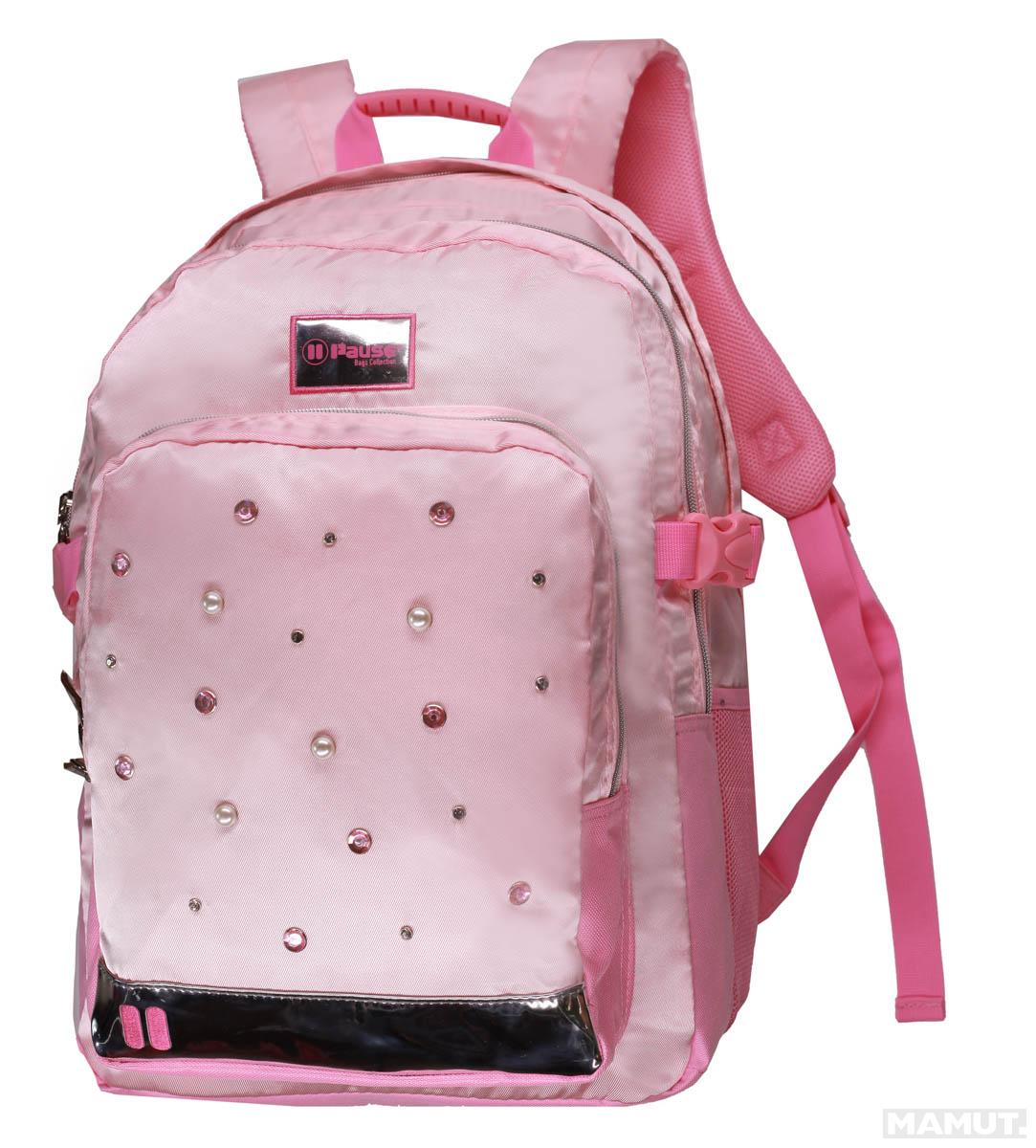 Ranac sa dve pregrade PINK PEARL 