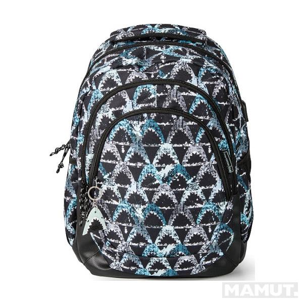 BACKPACK W/THREE COMPARTMENTS REINFORCED SHARK MR 