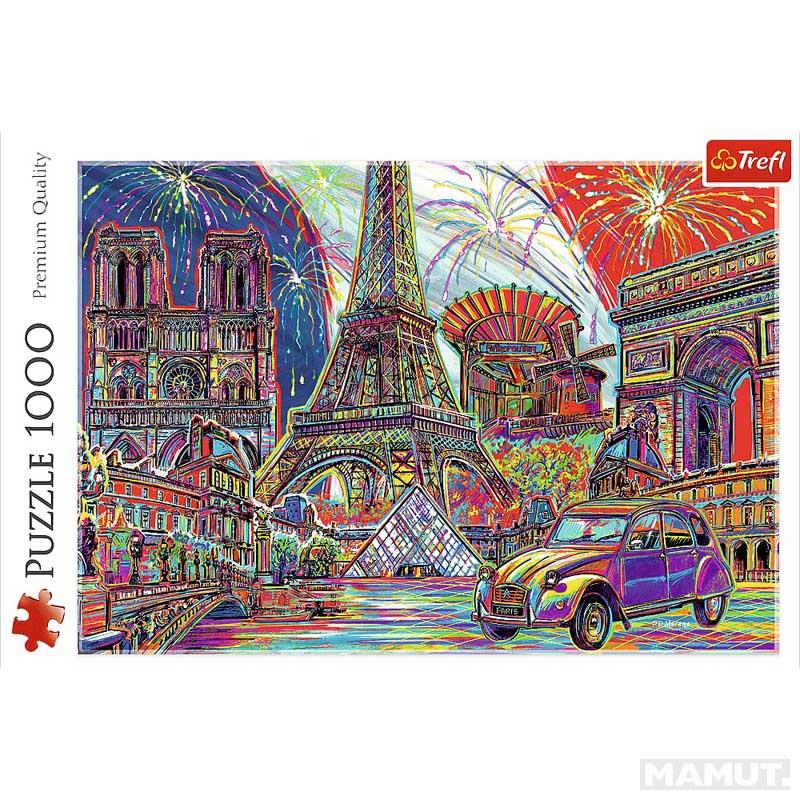 Puzzle TREFL Colours of Paris 1000 