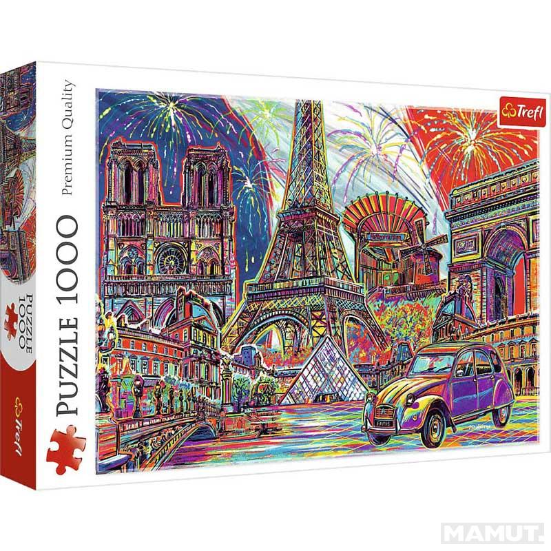Puzzle TREFL Colours of Paris 1000 