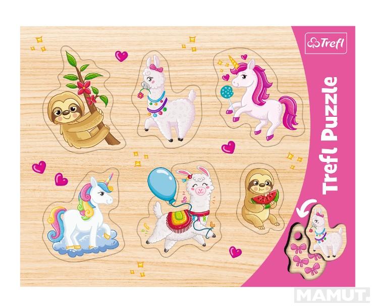 Puzzle TREFL Unicorns, lammas and sloths 