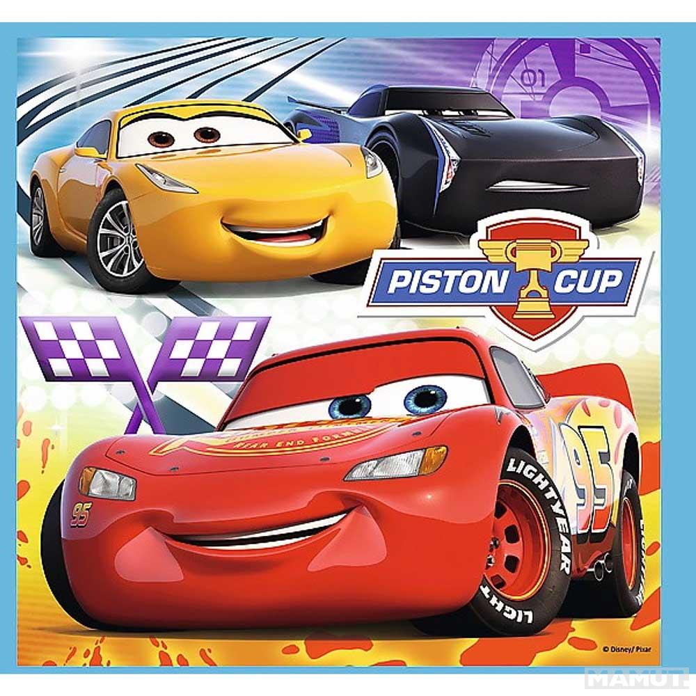 Puzzle 3 u 1 DISNEY CARS Preparations for the race 