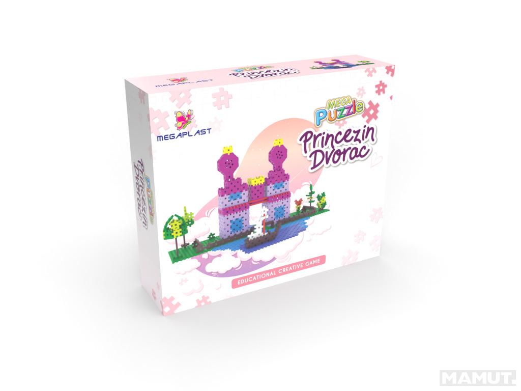 Puzzle plastične PRINCEZIN DVORAC 