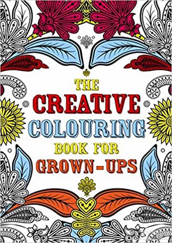 ART THERAPY Creative Colouring Book for Grown ups 