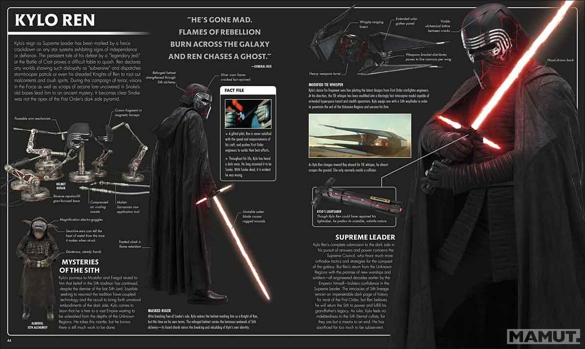 STAR WARS THE RISE OF SKYWALKER THE VISUAL DICTIONARY 