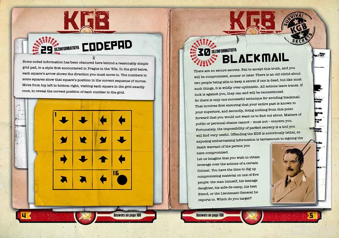 KGB KILLER PUZZLE DOSSIER 