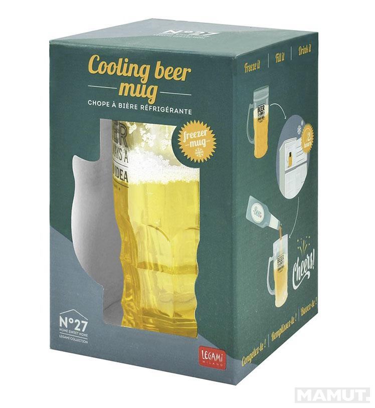 Krigla za hlađenje piva DOUBLEWALL BEER MUG 