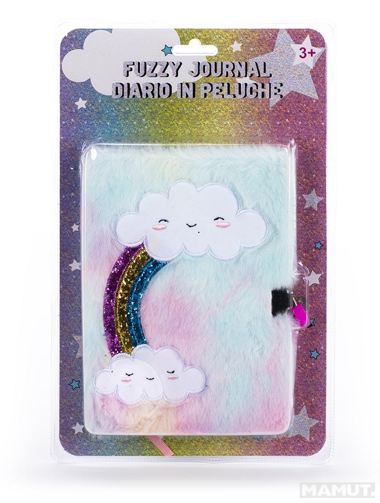 Notes plišani RAINBOW LOCKET FURRY Pink 