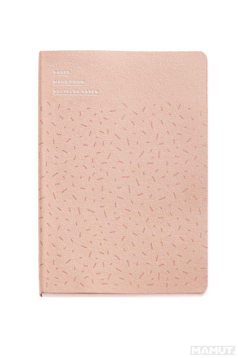 Notes A5 PINK RECYCLED NATURALLY MR 