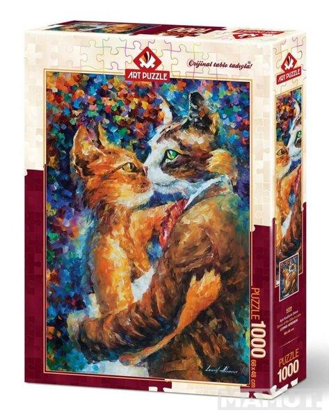 Puzzle DANCE OF THE CATS IN LOVE 1000 kom 