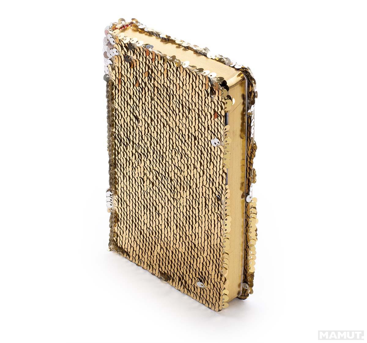 Notes GOLD GLITTER MINI 