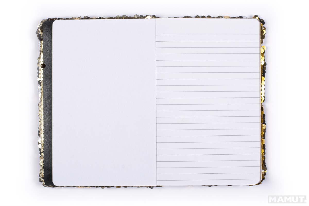 Notes GOLD GLITTER MINI 