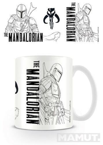 Šolja  STAR WARS  THE MANDALORIAN LINE ART 