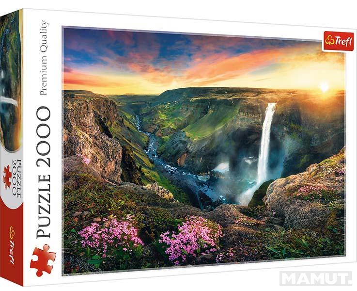 PUZZLE 2000 - HAIFOS VODOPAD, ISLAND 