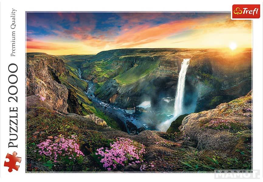 PUZZLE 2000 - HAIFOS VODOPAD, ISLAND 