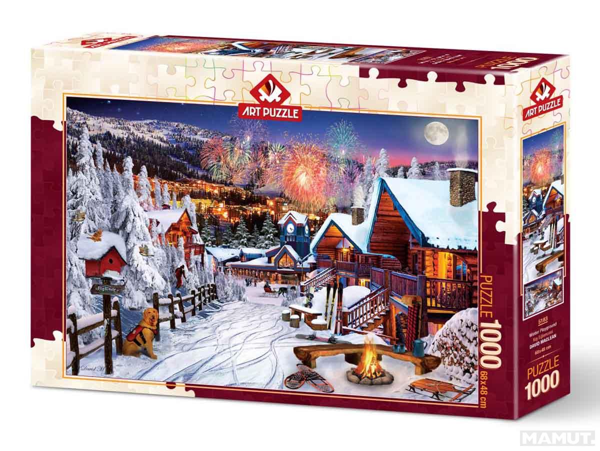 Puzzle WINTER PLAYGROUND 1000 kom 