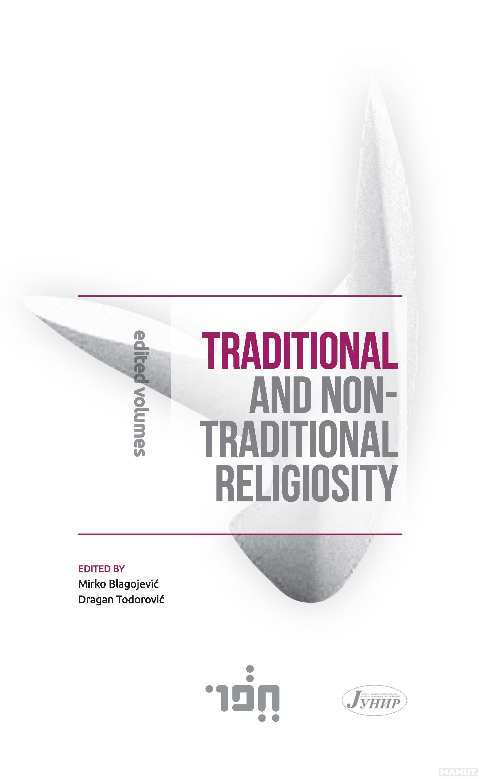 TRADITIONAL AND NON-TRADITIONAL RELIGIOSITY 