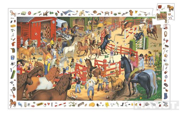 Puzzle HORSERIDING 200 PCS