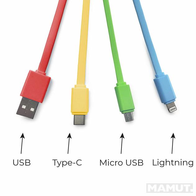 LINK UP MULTIPLE CHARGING CABLE RAINBOW 